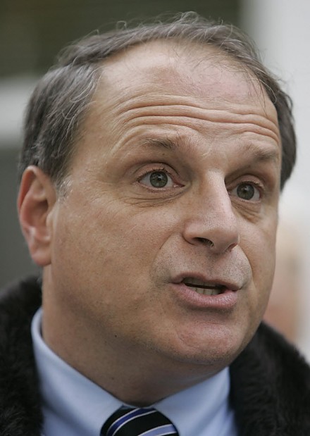 Ex-rep in harassment case denies OK'ing money deals   