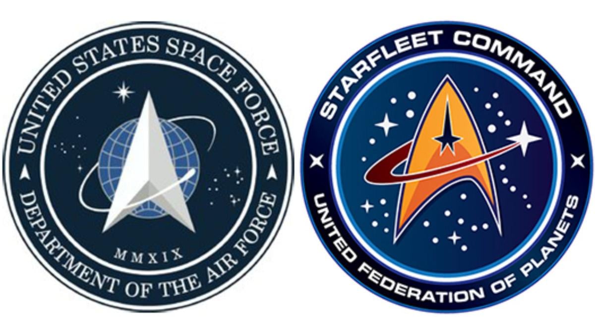 Space Force or Starfleet? New US insignia looks a lot like 'Star Trek' logo