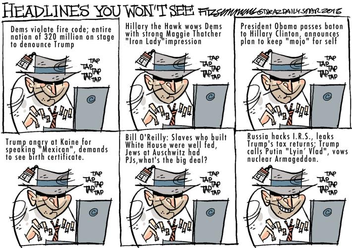 Daily Fitz Cartoon: Headlines