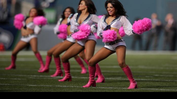 Seahawks cheerleaders