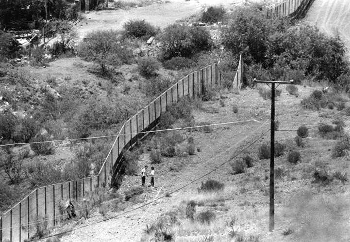 U.S.-Mexico border in 1986