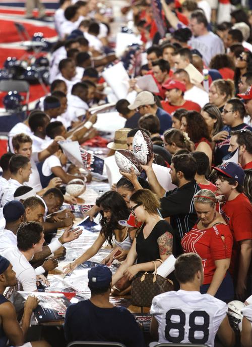 Meet the Team night at Arizona Stadium