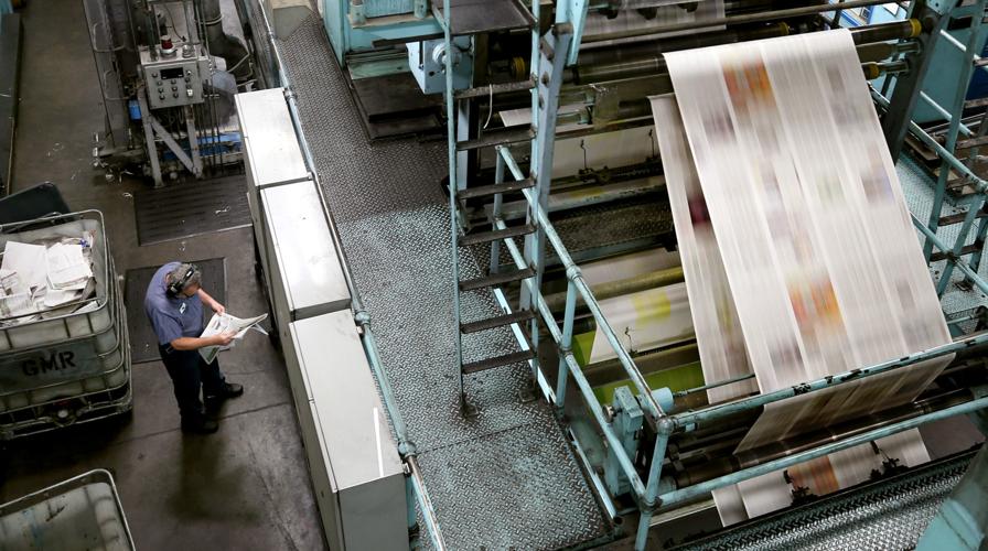 Arizona Daily Star printing press