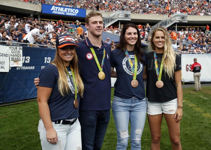 Arizona's Cordes — and his gold medal — honored before Bears-Chiefs game