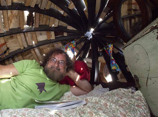 Artist to spend month inside creation during art competition