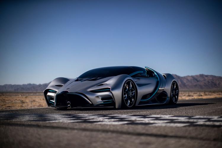 This hydrogen-powered supercar can drive 1,000 miles on a single tank