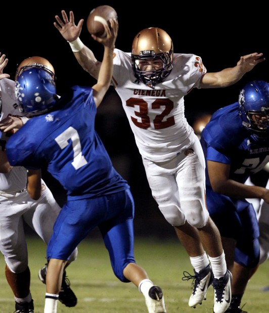 Cienega beats Sunnyside, 38-21