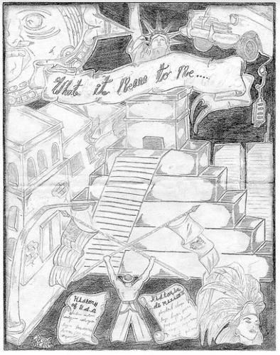 Celebran ser Hispanos; ganan concurso de dibujo  