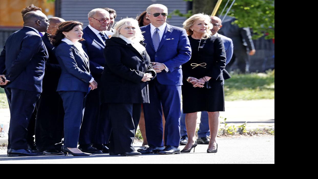 'Evil will not win, I promise you': President Biden speaks to grieving Buffalo community