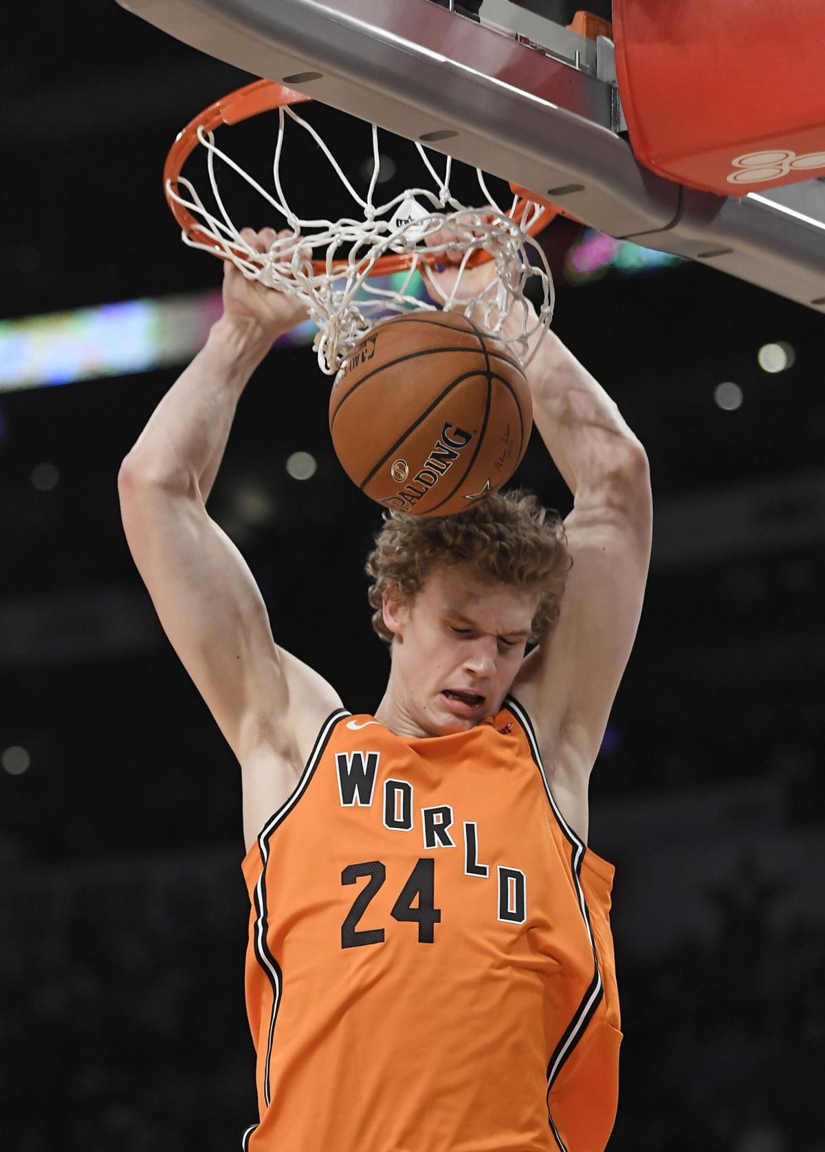 Lauri Markkanen hauls in 15 points as Team World routes Team USA in NBA