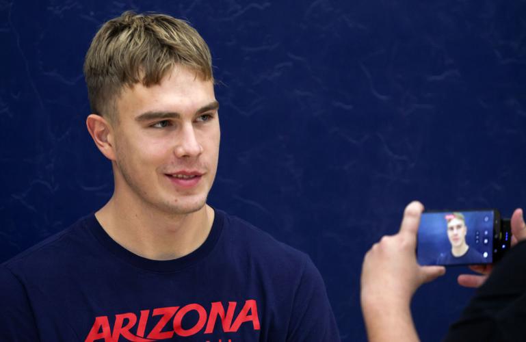 UofA mens basketball practice | Oct. 11, 2024