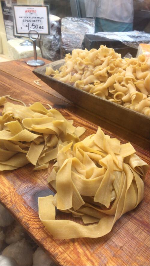 Flora's Market Run pasta