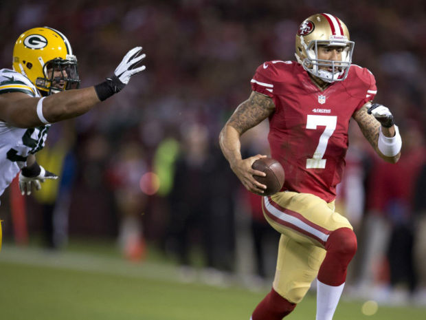 NFC divisional playoff: 49ers 45, Packers 31: Kaepernick, Niners run over Green Bay    