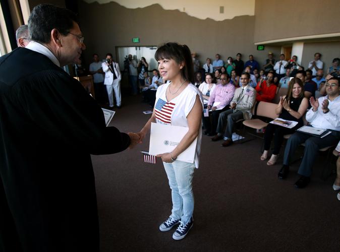 Naturalization ceremony