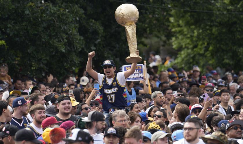 Nuggets Parade Basketball