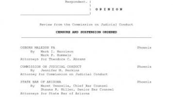 Ex Tucson City Court judge suspended inharassment case Ex Tucson City Court judge suspended inharassment case