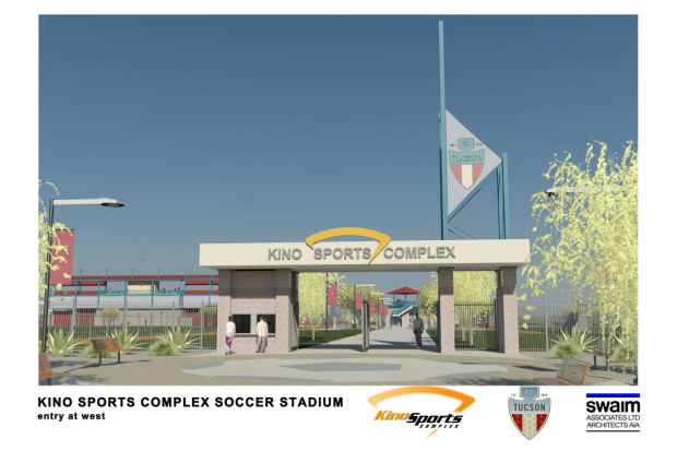Proposed soccer stadium