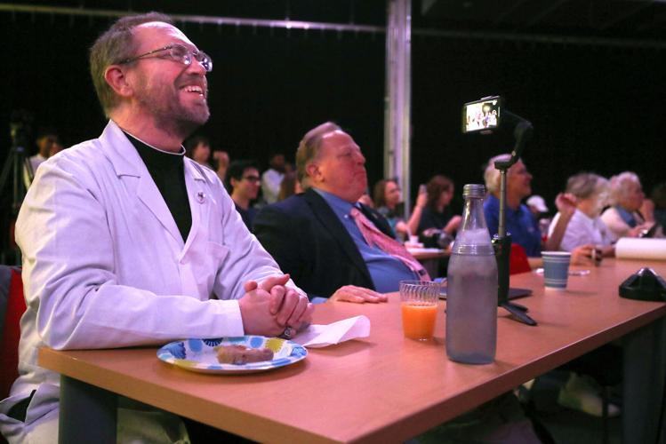 OSIRIS-REx mission team watch party