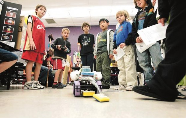 Kids tackle world problems  