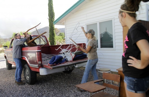 Mandatory evacuation in Hereford
