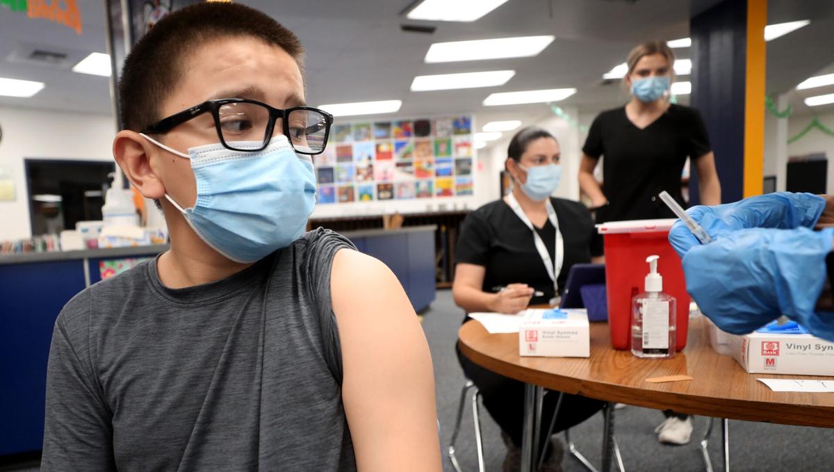 Vaccinations, 12-15-year-olds
