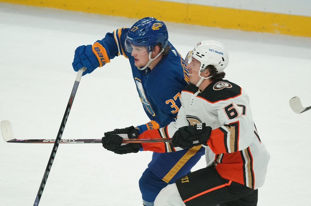 Buffalo Sabres take on Anaheim Ducks