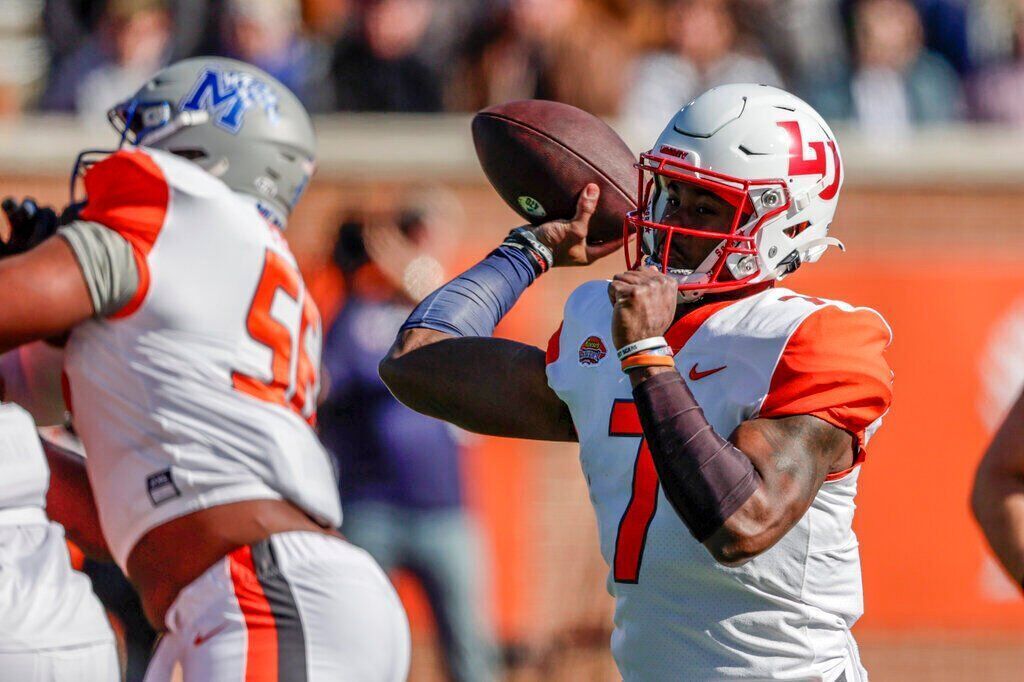 20. Pittsburgh (9-7-1) — Malik Willis, QB, Liberty, Sr. (copy)