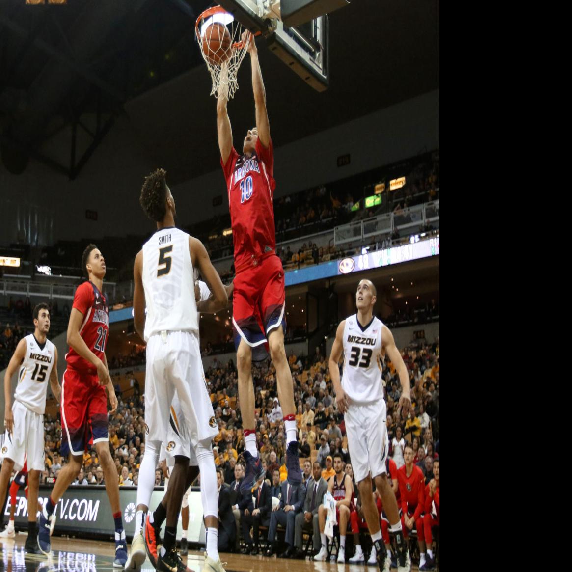 Showed Em Arizona Wildcats Use Second Half Run To Rout Middling