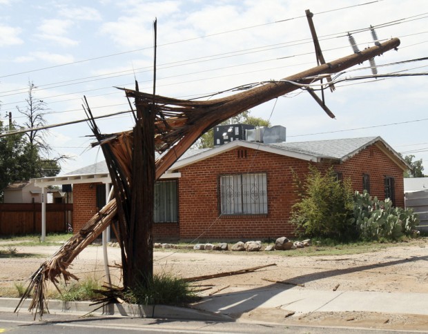 Second big storm delivers more power line punches    