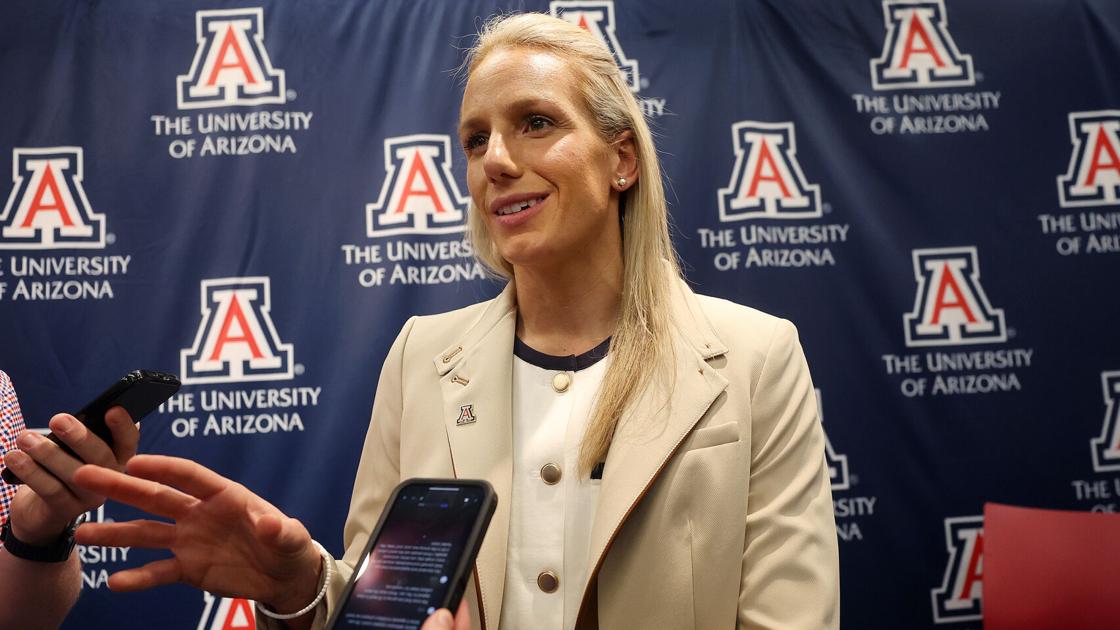 Shea Thompson New Arizona women's hoops coach hits the ground running