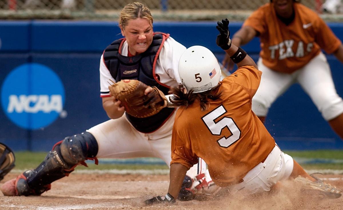 Owning OKC Pair of aces made sure UA's WCWS stay was short in 2005