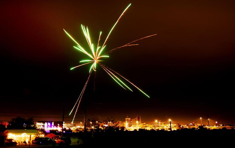 Fireworks over Tucson
