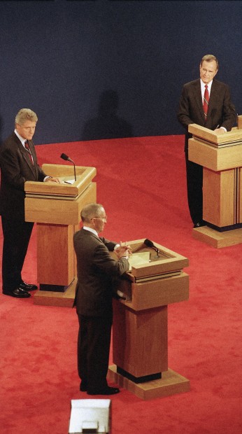 Images From Past Presidential Debates 