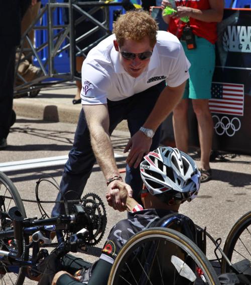 Britain's Prince Harry attends 2013 Warrior Games