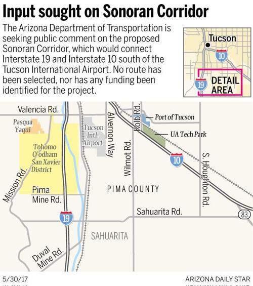 Input sought on Sonoran Corridor