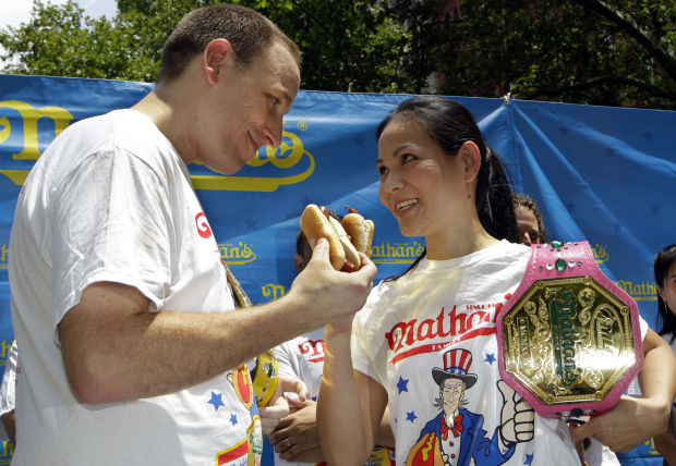 Joey Chestnut, Sonya Thomas