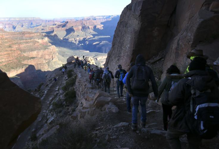 Teens conquer Grand Canyon hike