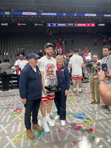Anthony Dell'Orso and parents