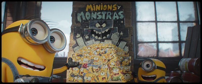 Henry, left, and James dream of one day winning Oscars in "Minions & Monsters."