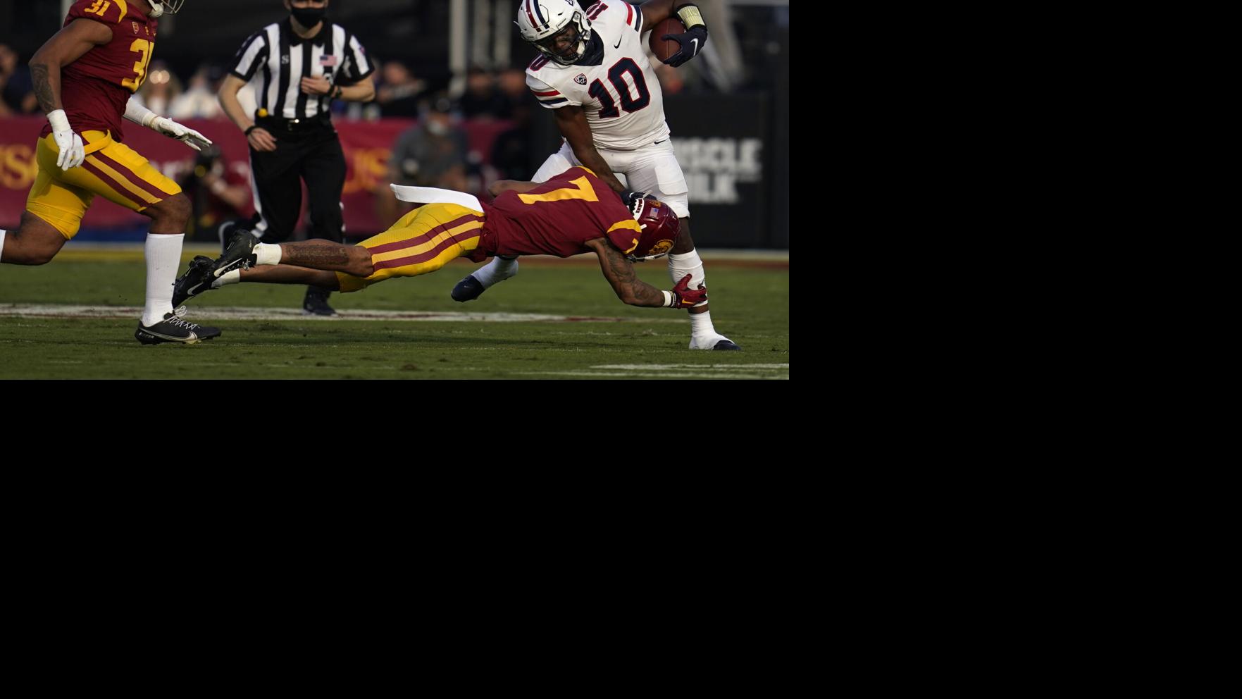 Arizona WR/QB Jamarye Joiner doubtful to play vs. Cal; TE Bryce Wolma ...
