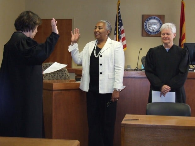 New commissioner sworn in