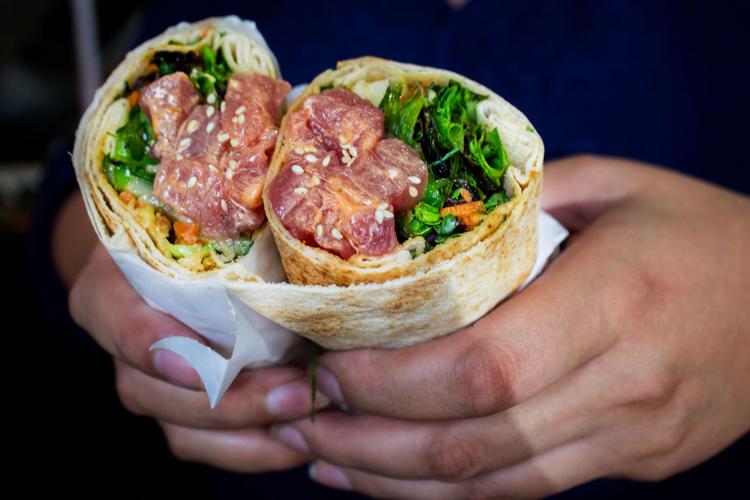 Poke pita at Moke Poke