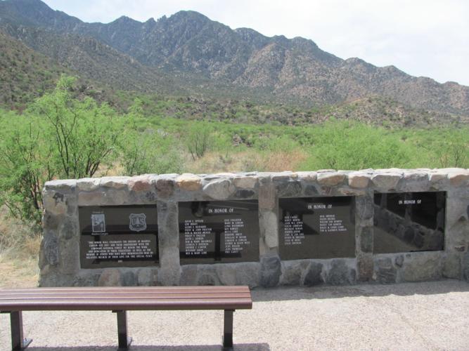 Honor Wall in Madera Canyon