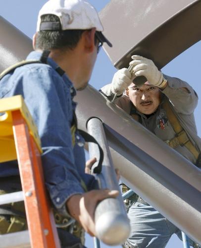 After 3 years, sundial emerges at OV center   