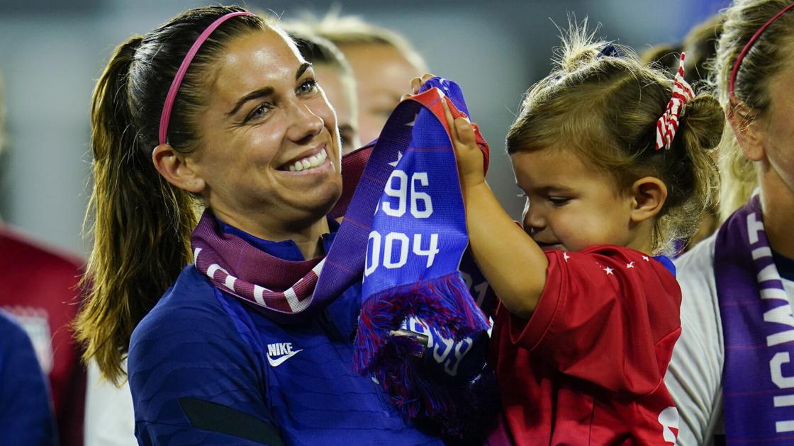 Now a mom, Alex Morgan is riding a Wave heading into her 4th World Cup