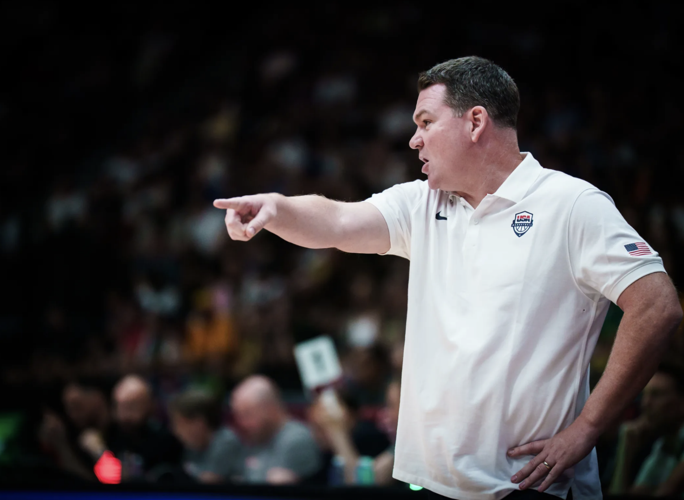 Tommy Lloyd vs Australia in FIBA U19 World Cup