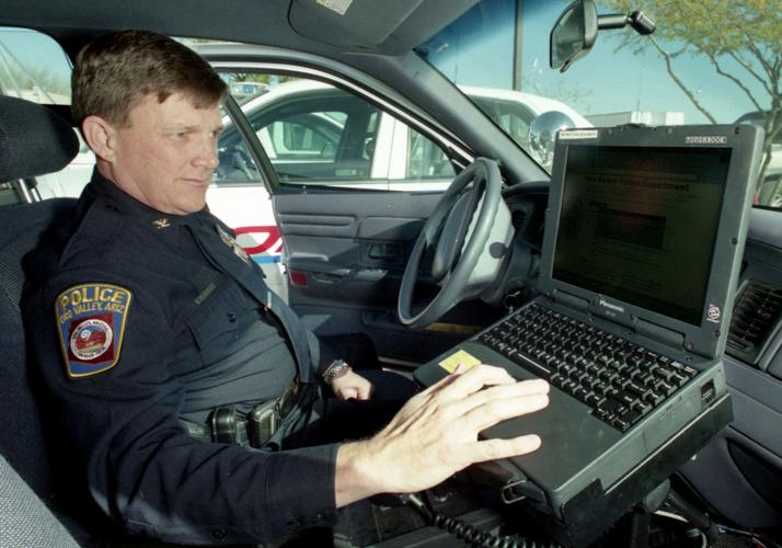 Oro Valley Police Chief Daniel Sharp in 2000