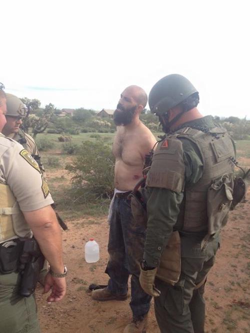 Gold Canyon standoff