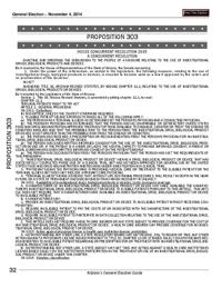 Prop. 303 would give terminally ill patients access to unapproved drugs