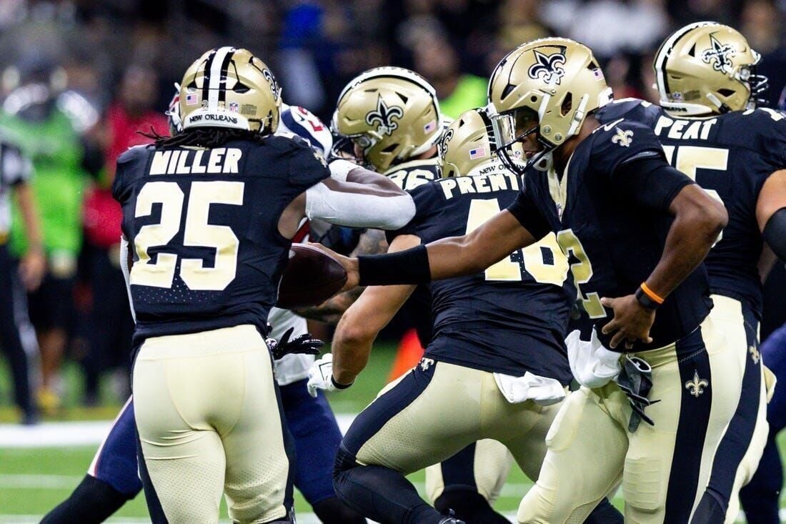 Saints RB Kendre Miller likely to start in NFL debut at Lambeau